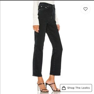 AGOLDE Pinch Waist High Rise Kick in Realm